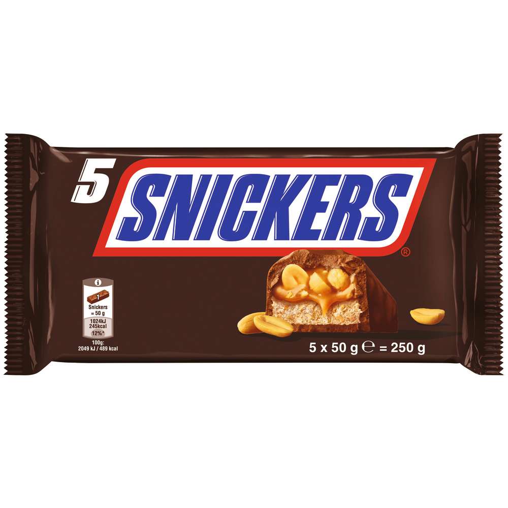 Produktabbildung Snickers Erdnuss-Karamell Schokoriegel