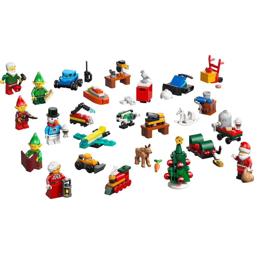 Produktabbildung Lego LEGO City Adventskalender 2026 Werkstatt des Weihnachtsmanns 60510