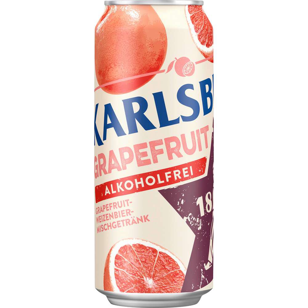 Produktabbildung Karlsberg Grapefruit Alkoholfrei