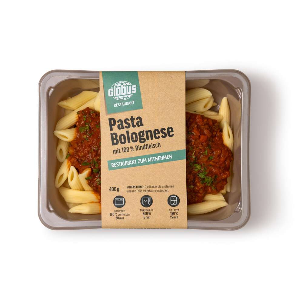 Produktabbildung GLOBUS Nudeln mit Bolognese