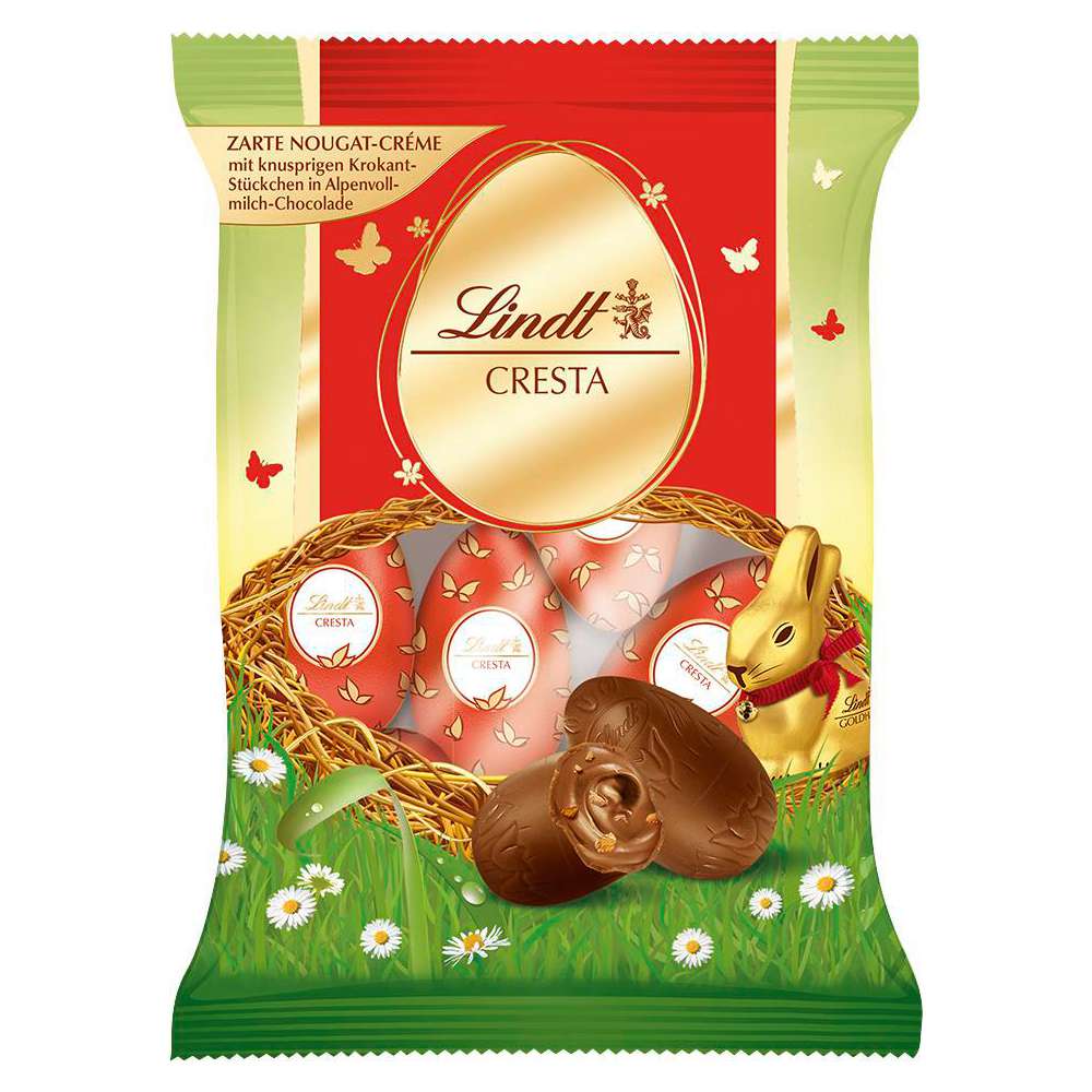 Produktabbildung Lindt Schoko-Eier, Cresta