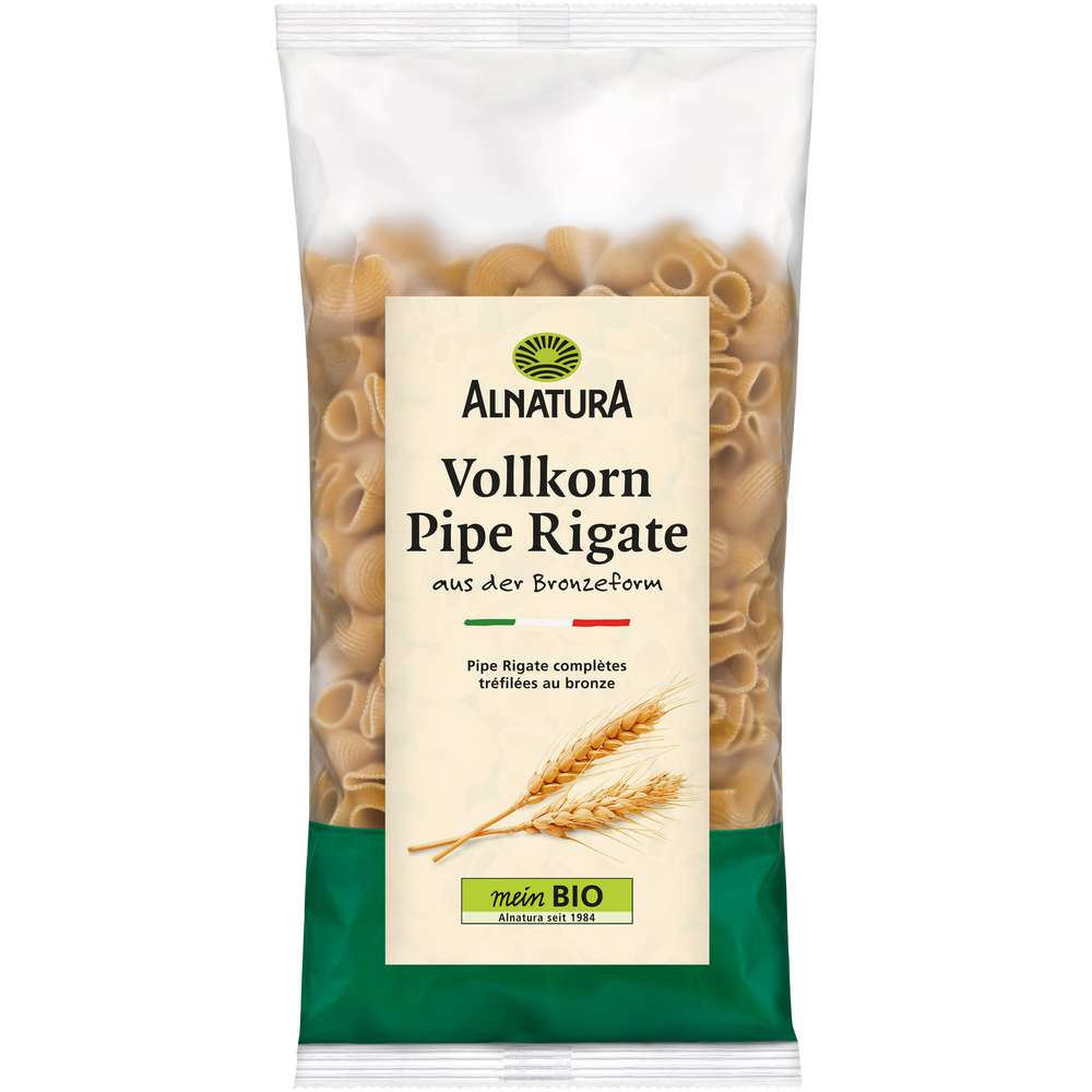Produktabbildung Alnatura Nudeln Pipe Rigate Vollkorn