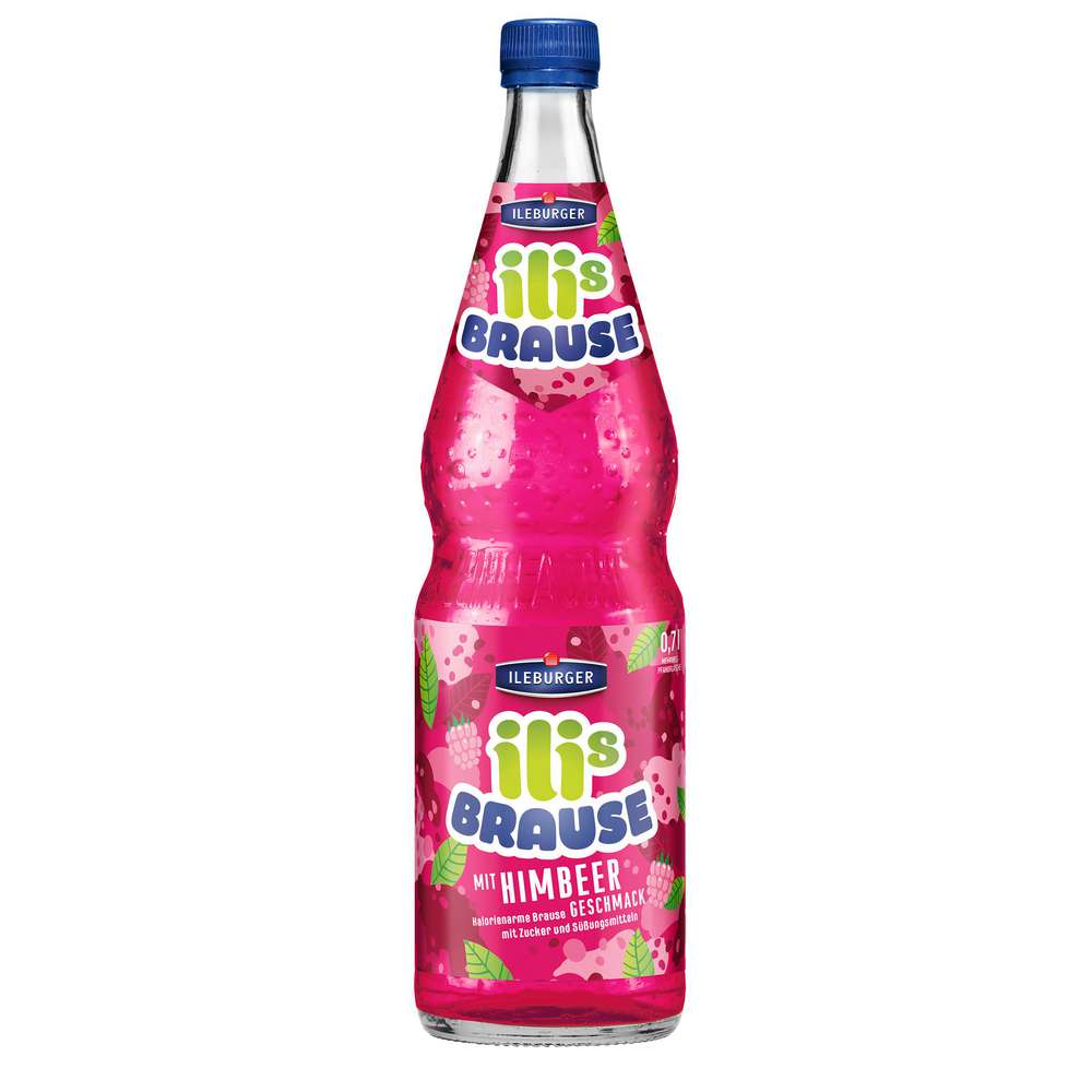 Produktabbildung Ileburger Sachsen Quelle Ilis Himbeere-Brause Limonade