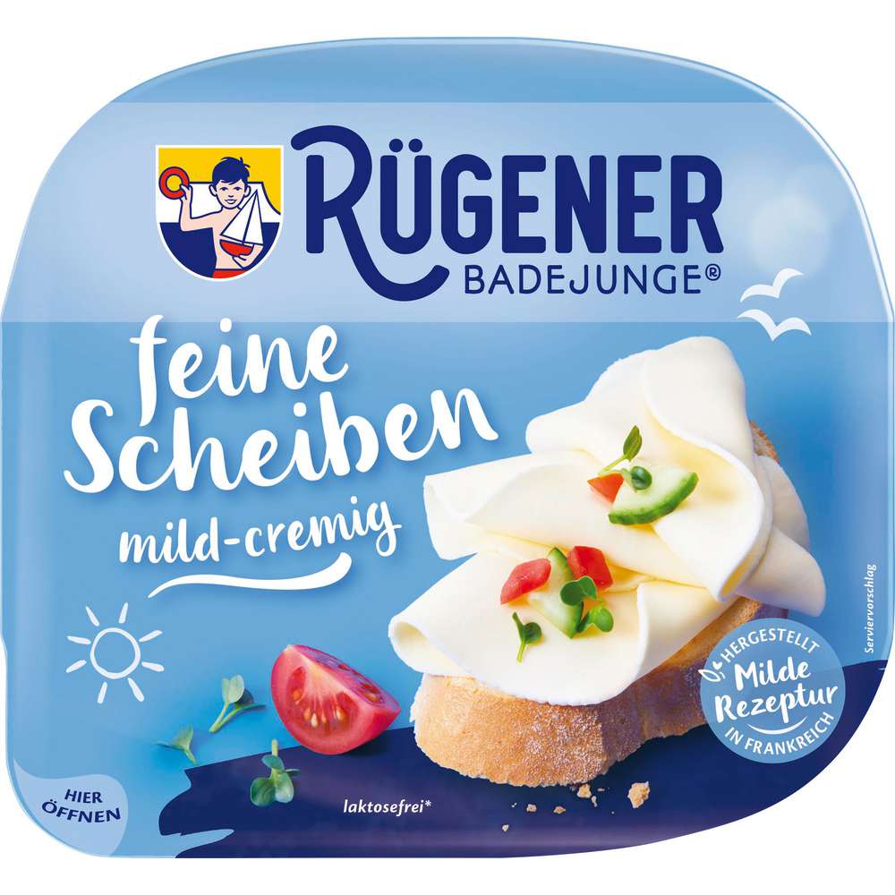 Produktabbildung Rügener Badejunge Käsescheiben, mild-cremig
