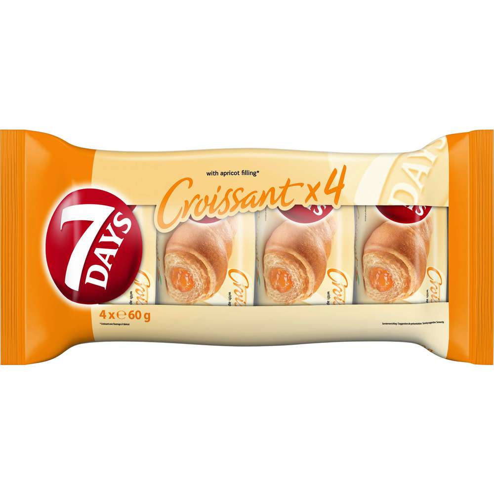 Produktabbildung 7 DAYS Croissants, Aprikose