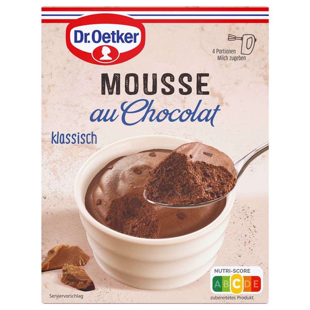 Produktabbildung Dr. Oetker Mousse au Chocolat, klassisch