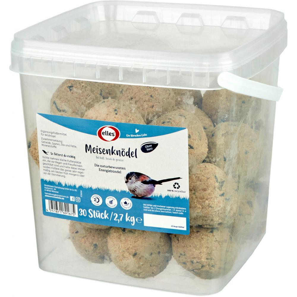 Produktabbildung keine Marke Stroetmann Meisenknödel Ohne Netz,, 30 Stück