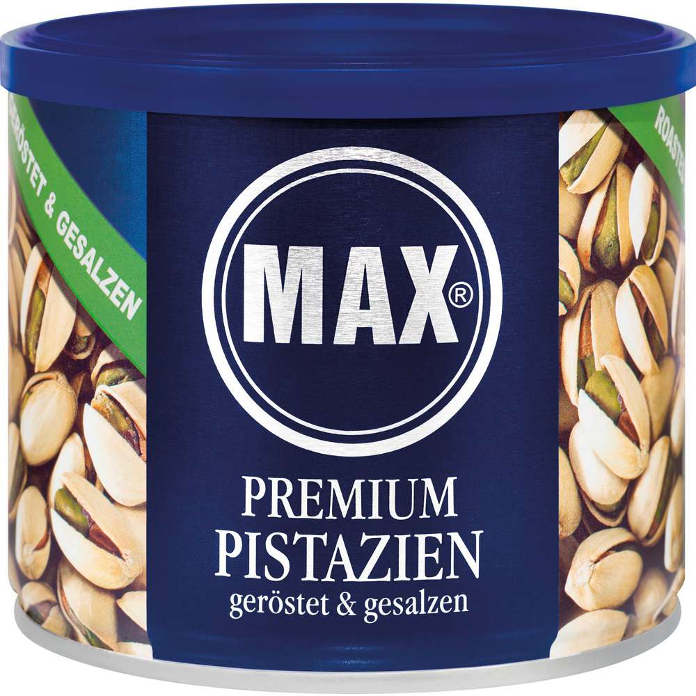 Produktabbildung MAX Premium Pistazien, geröstet & gesalzen