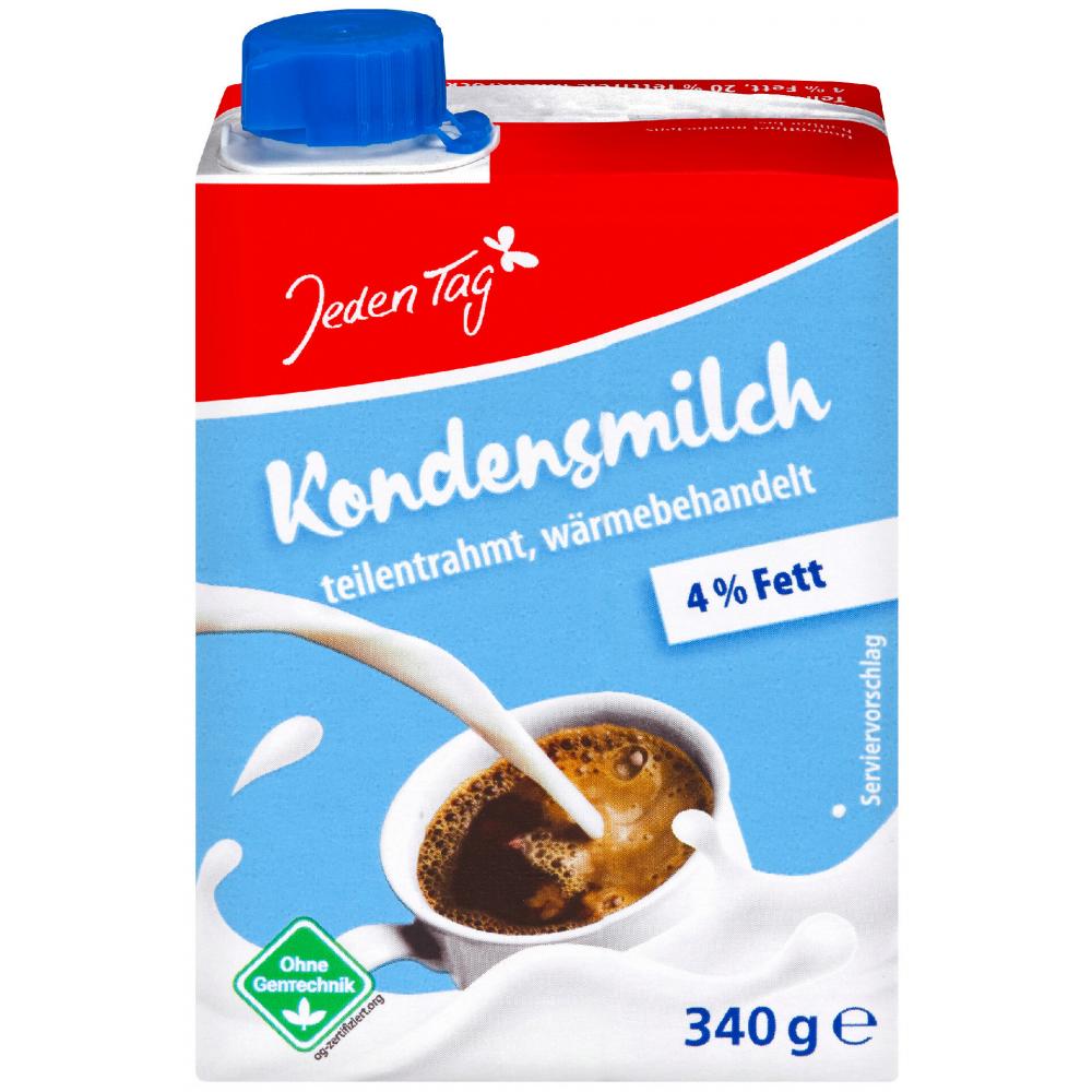 Produktabbildung keine Marke Jeden Tag Kondensmilch, 340 g