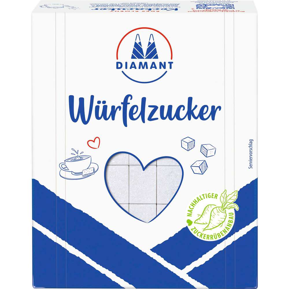 Produktabbildung Diamant Würfelzucker