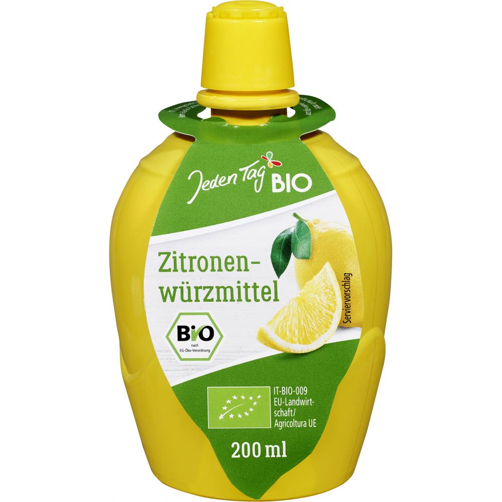Produktabbildung keine Marke Jeden Tag Bio Zitronenwürzmittel, 200 ml