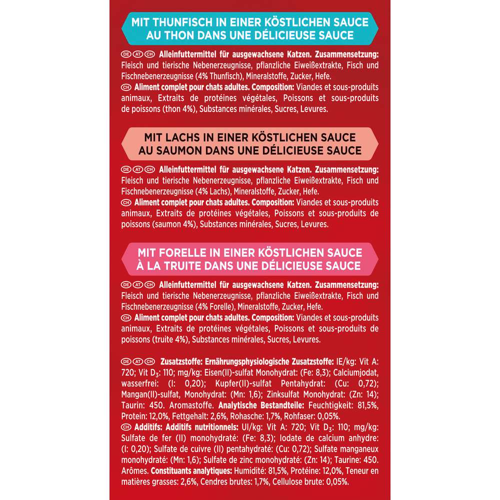 Produktabbildung Purina Katzen-Nassfutter Gourmet Mon Petit, Fisch