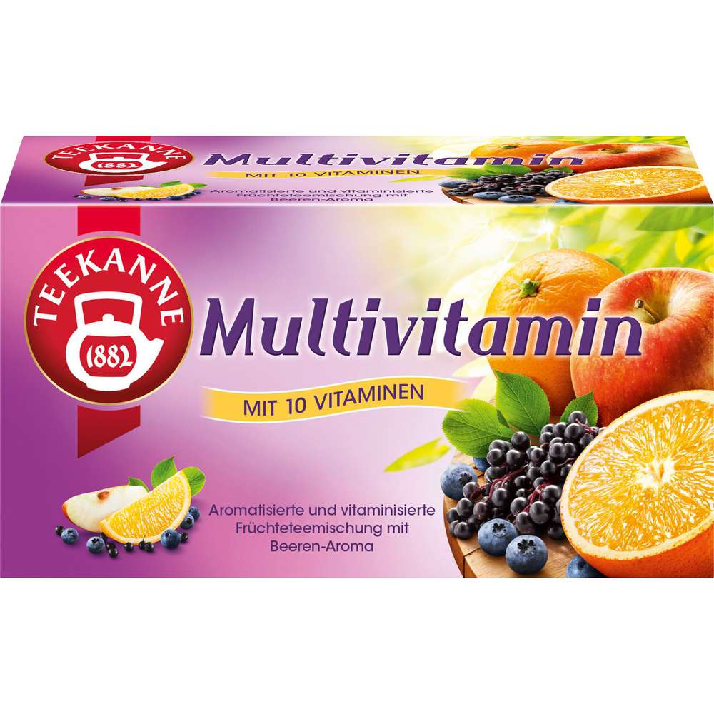Produktabbildung Teekanne Früchtetee Multivitamin