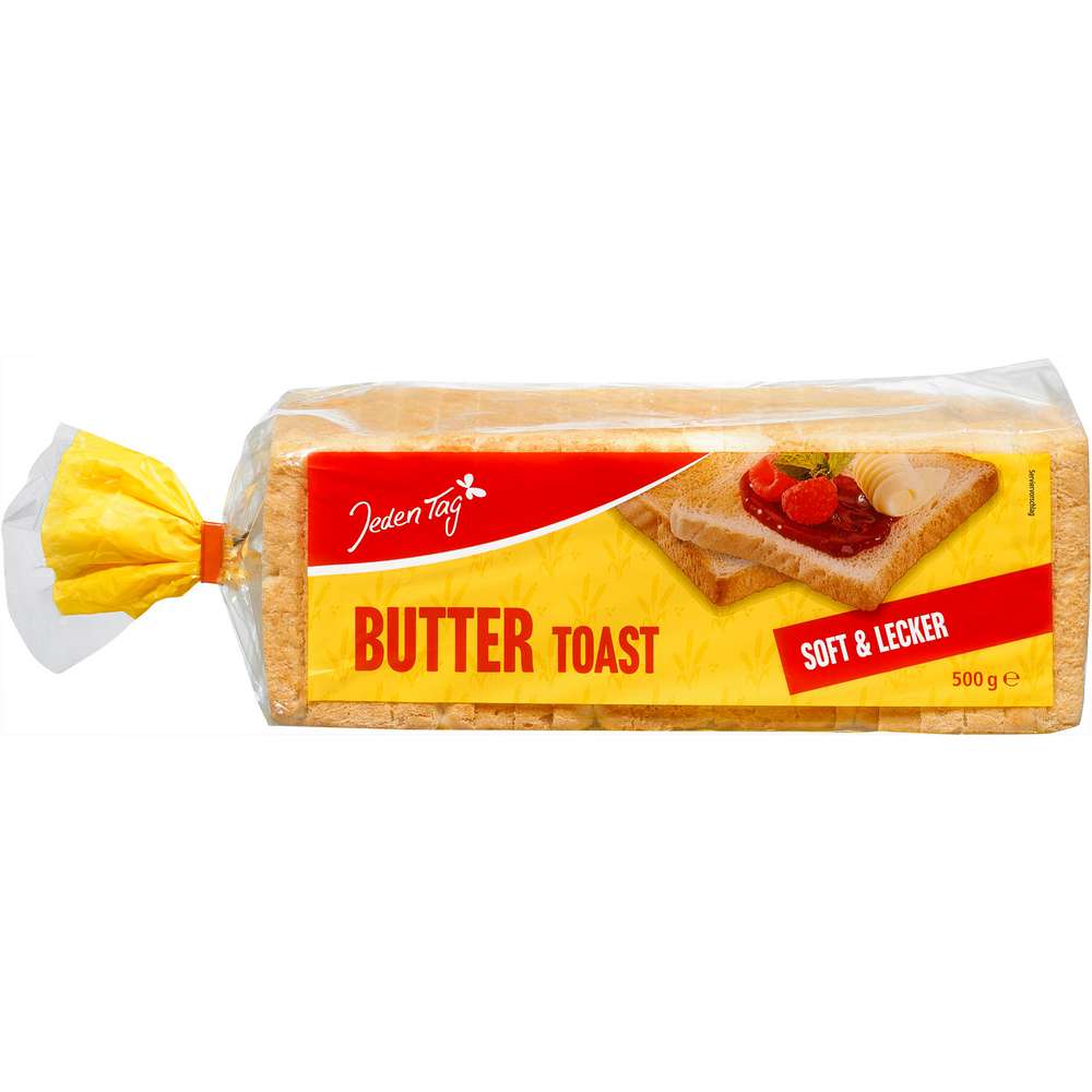 Produktabbildung Jeden Tag Butter Toastbrot