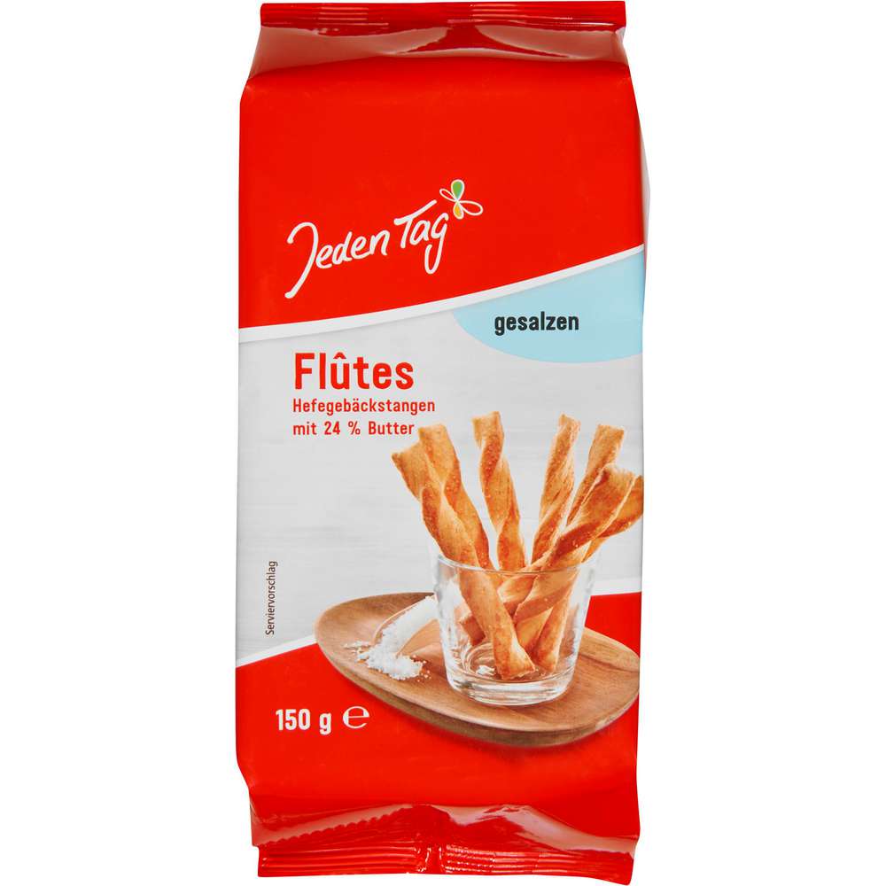 Produktabbildung Jeden Tag Gebäckstangen, gesalzen