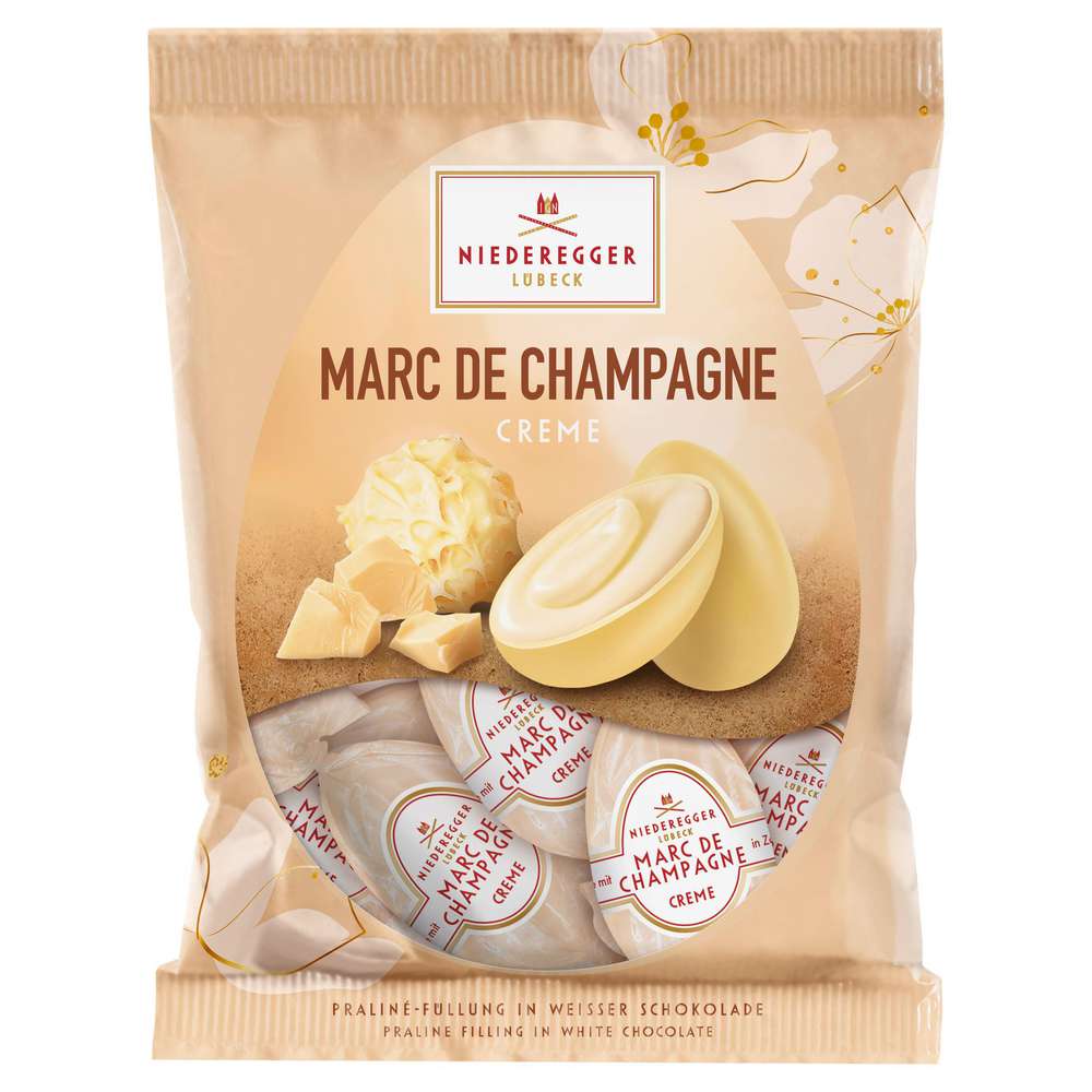 Produktabbildung Niederegger Pralinen Eier Marc de Champagne