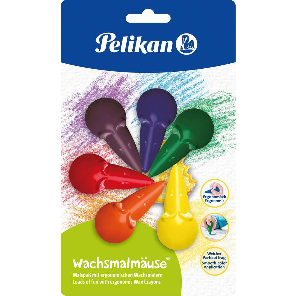 Produktabbildung Pelikan Wachsmalmäuse