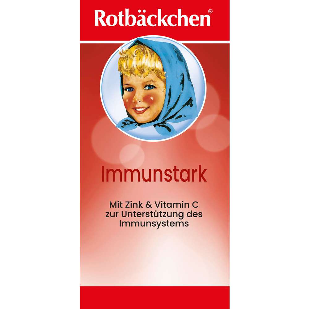Produktabbildung Rotbäckchen Immunstark mit Zink & Vitamin C
