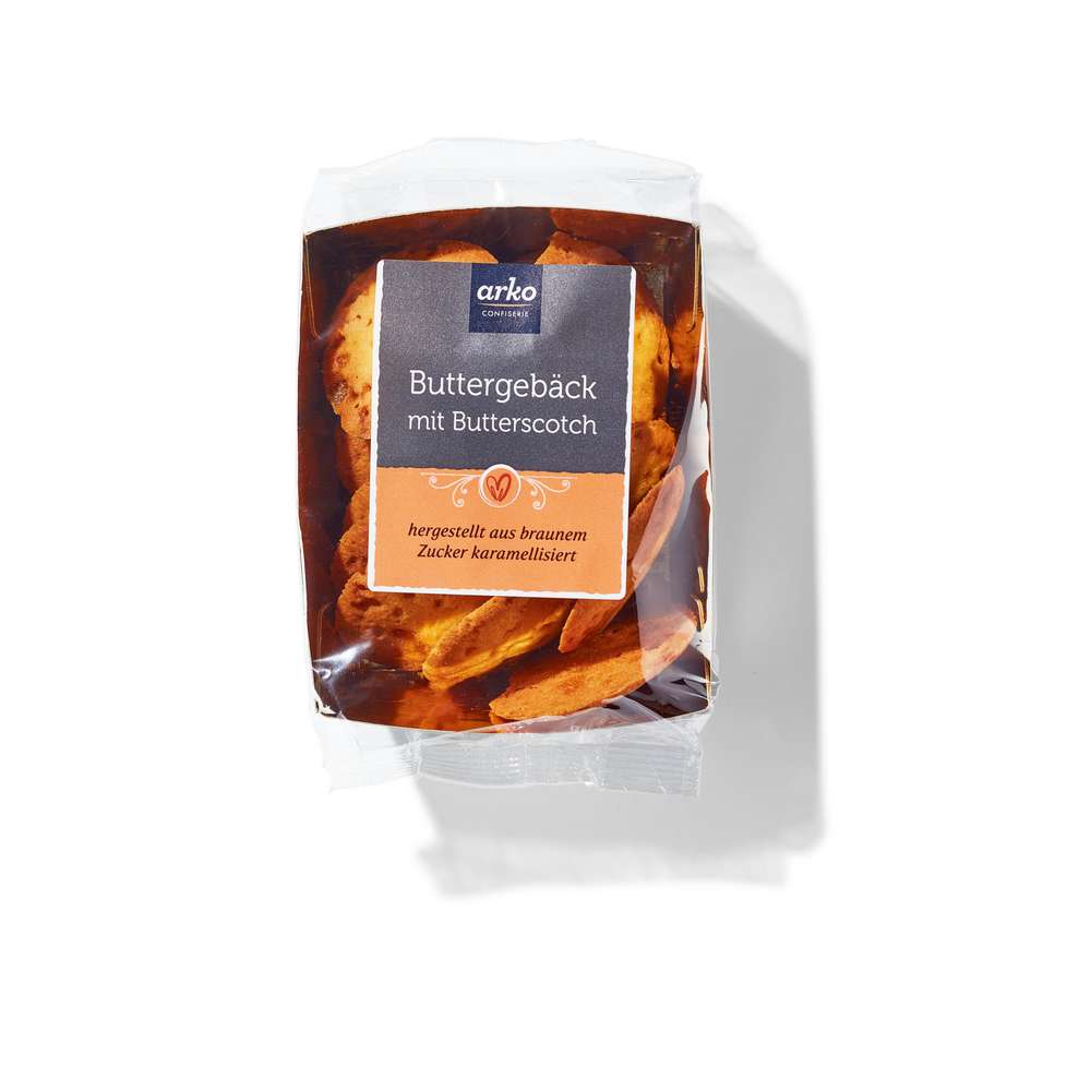 Produktabbildung Arko Buttergebäck mit Butterscotch
