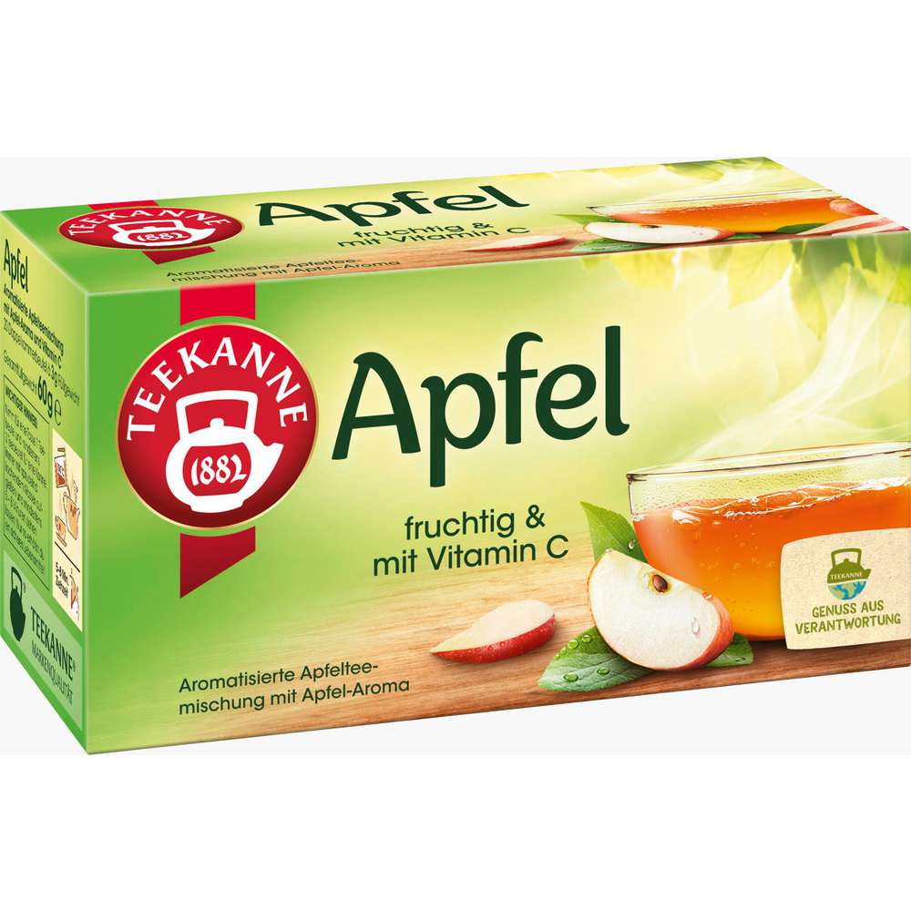 Produktabbildung Teekanne Früchtetee, Apfel