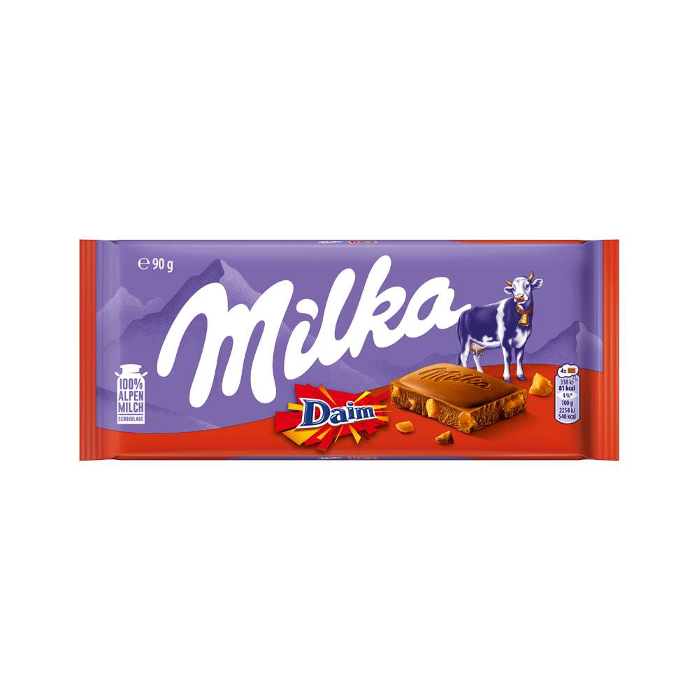 Produktabbildung Milka Tafelschokolade Daim