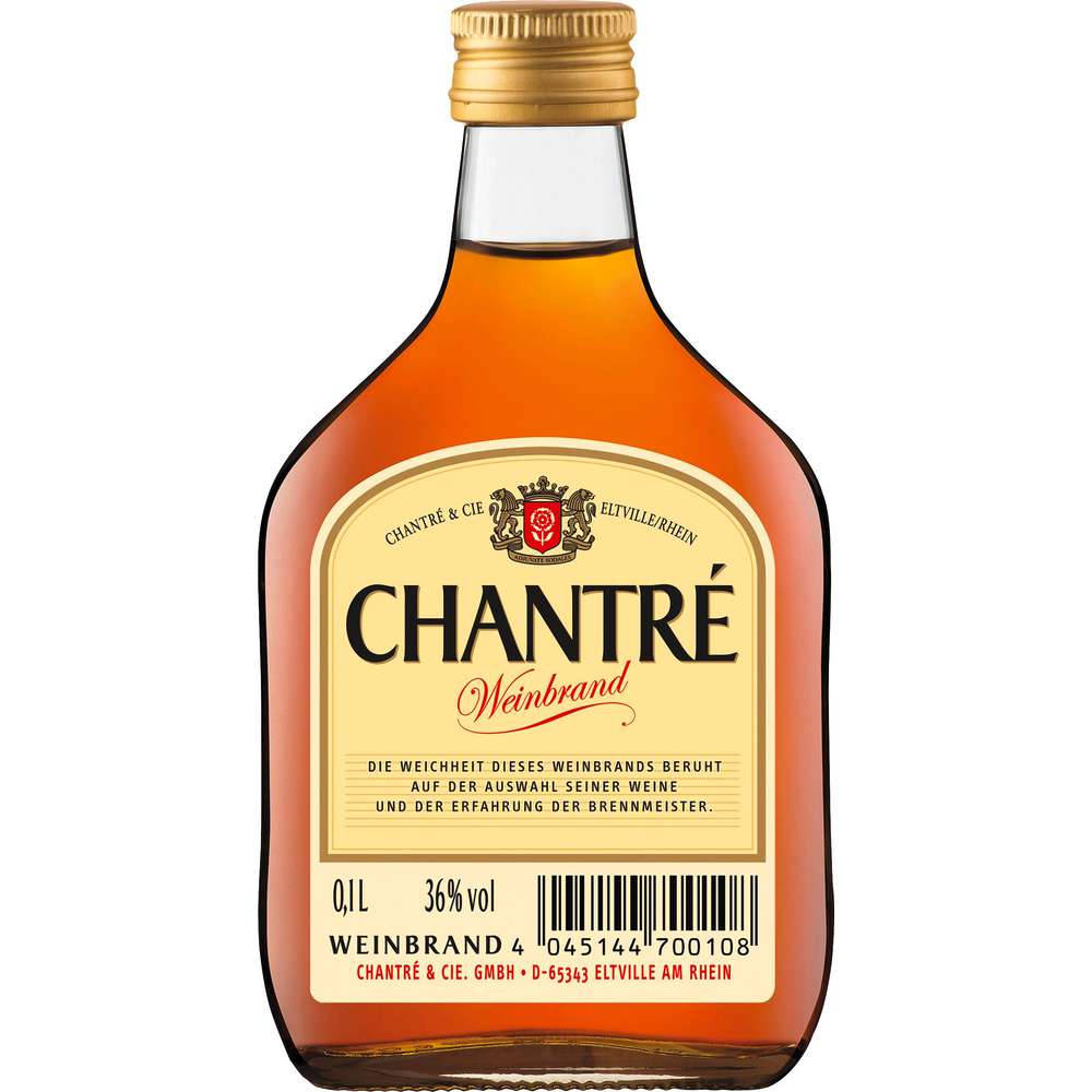 Produktabbildung Chantré Weinbrand 36%