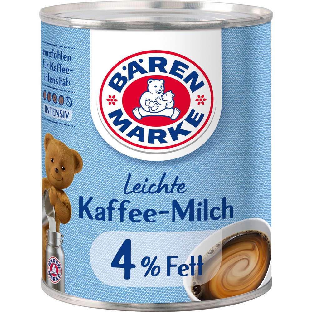 Produktabbildung Bärenmarke Kondensmilch 4% Die Leichte