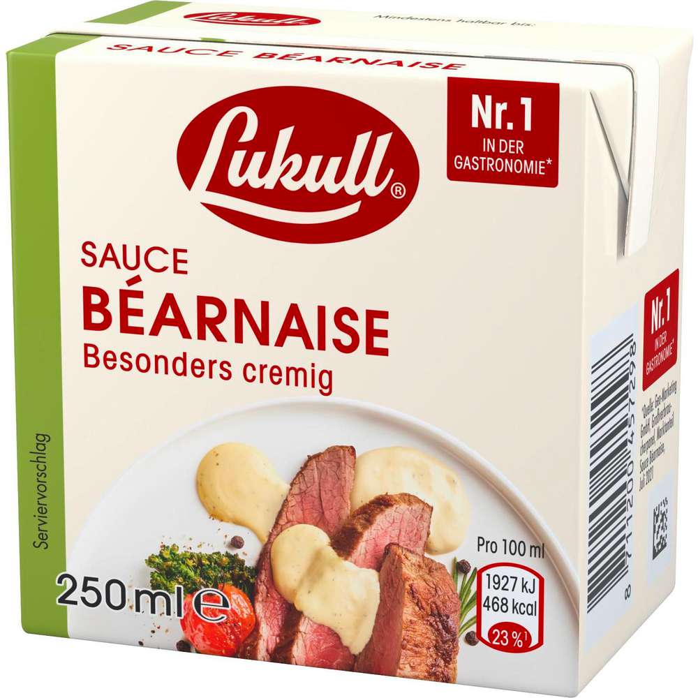 Produktabbildung Lukull Sauce Bernaise
