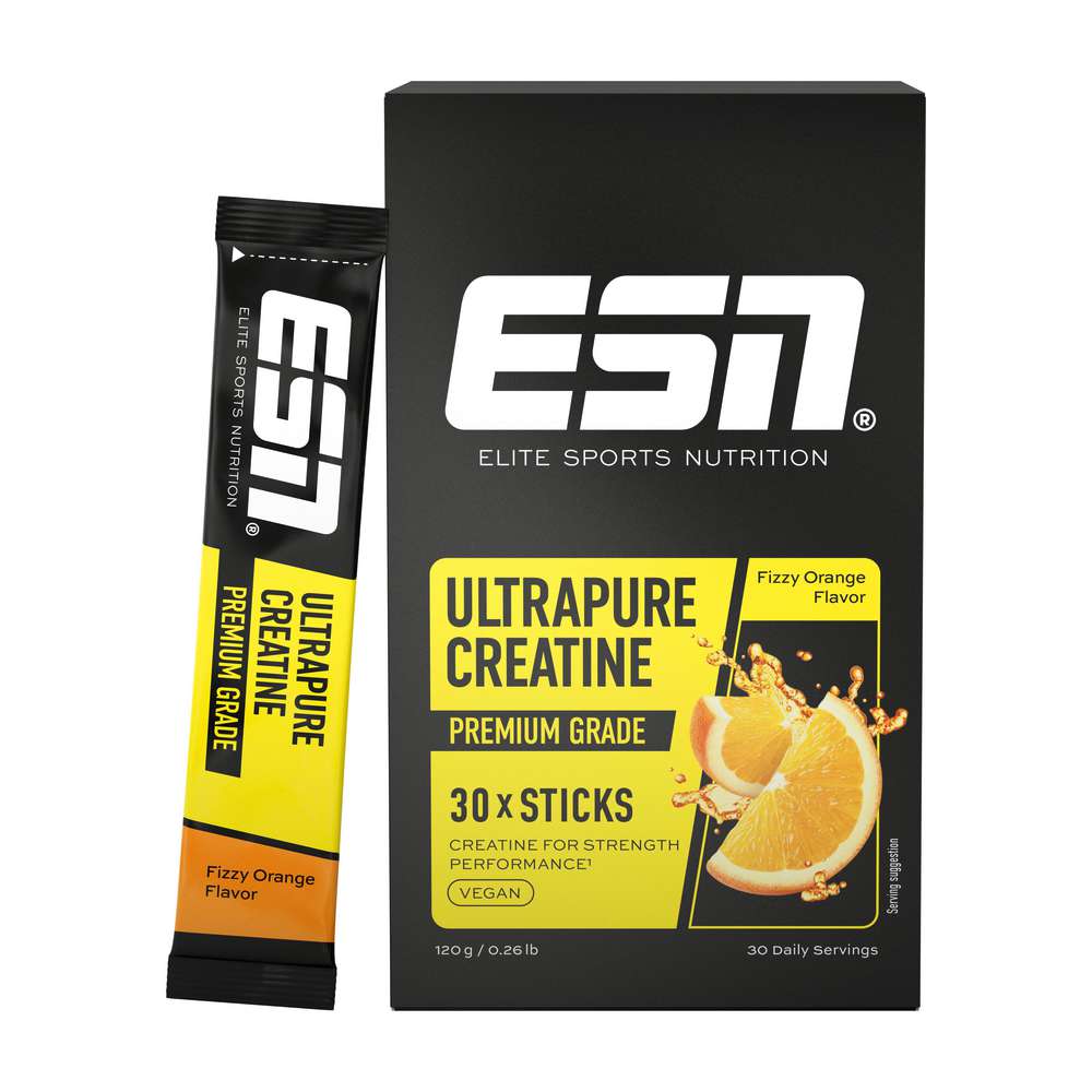 Produktabbildung ESN Ultrapure Creatine Sticks, Fizzy Orange