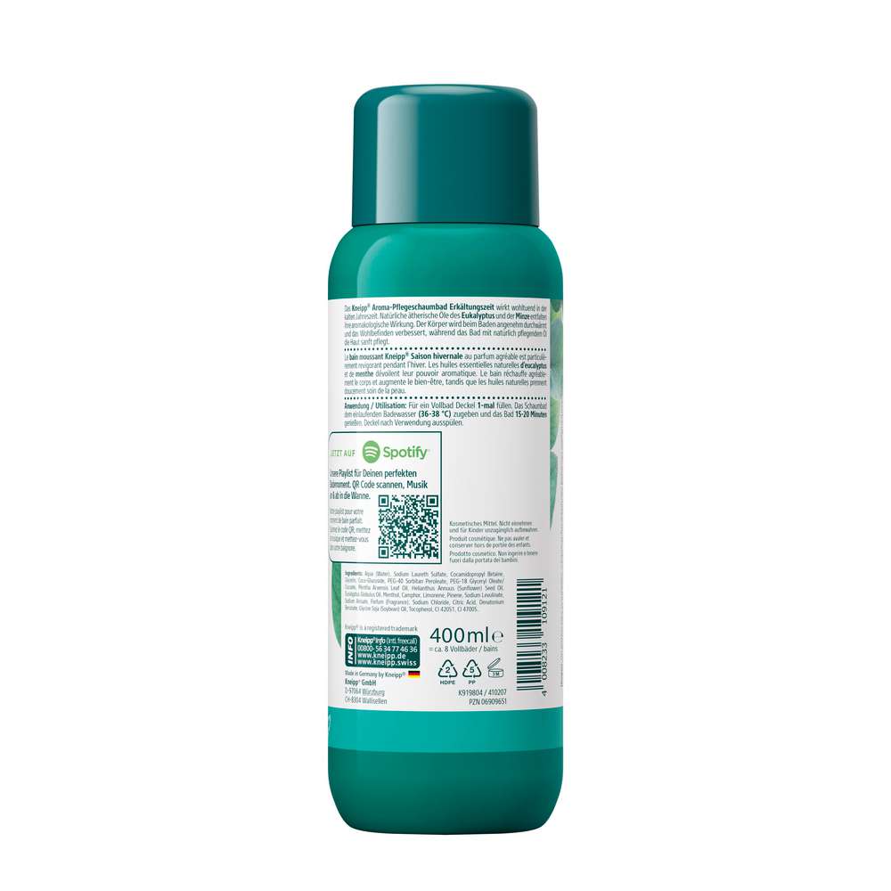 Produktabbildung Kneipp Schaumbad Erkältungszeit