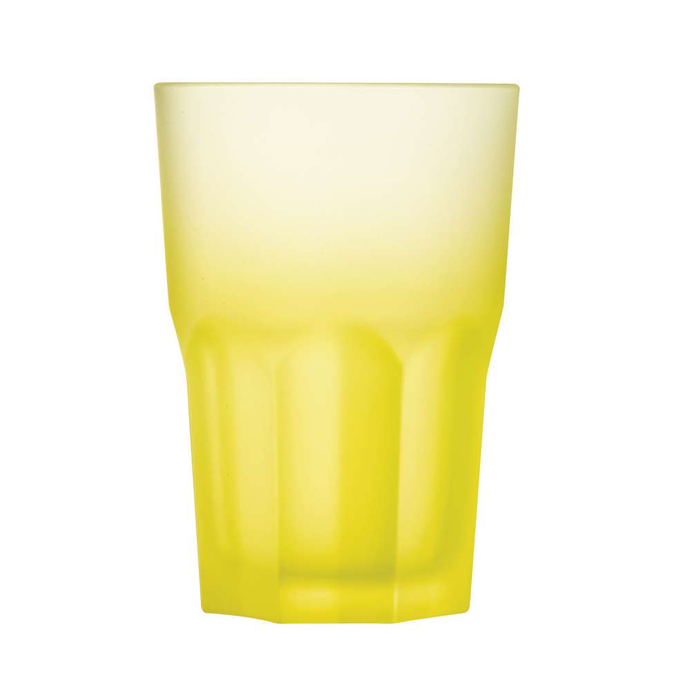 Produktabbildung CreaTable Glas Techno Colors Fruits Gelb