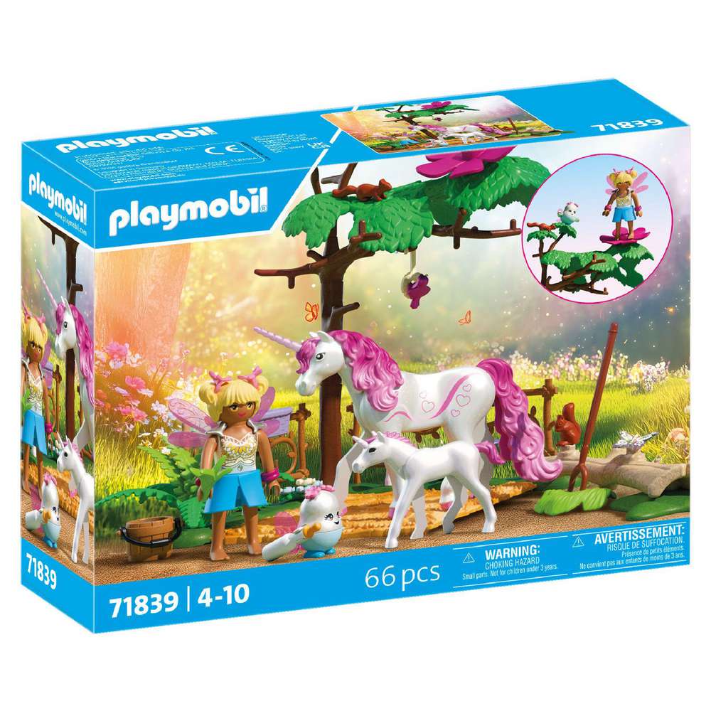 Produktabbildung Playmobil 71839 Zauberhafter Einhorn-Stall