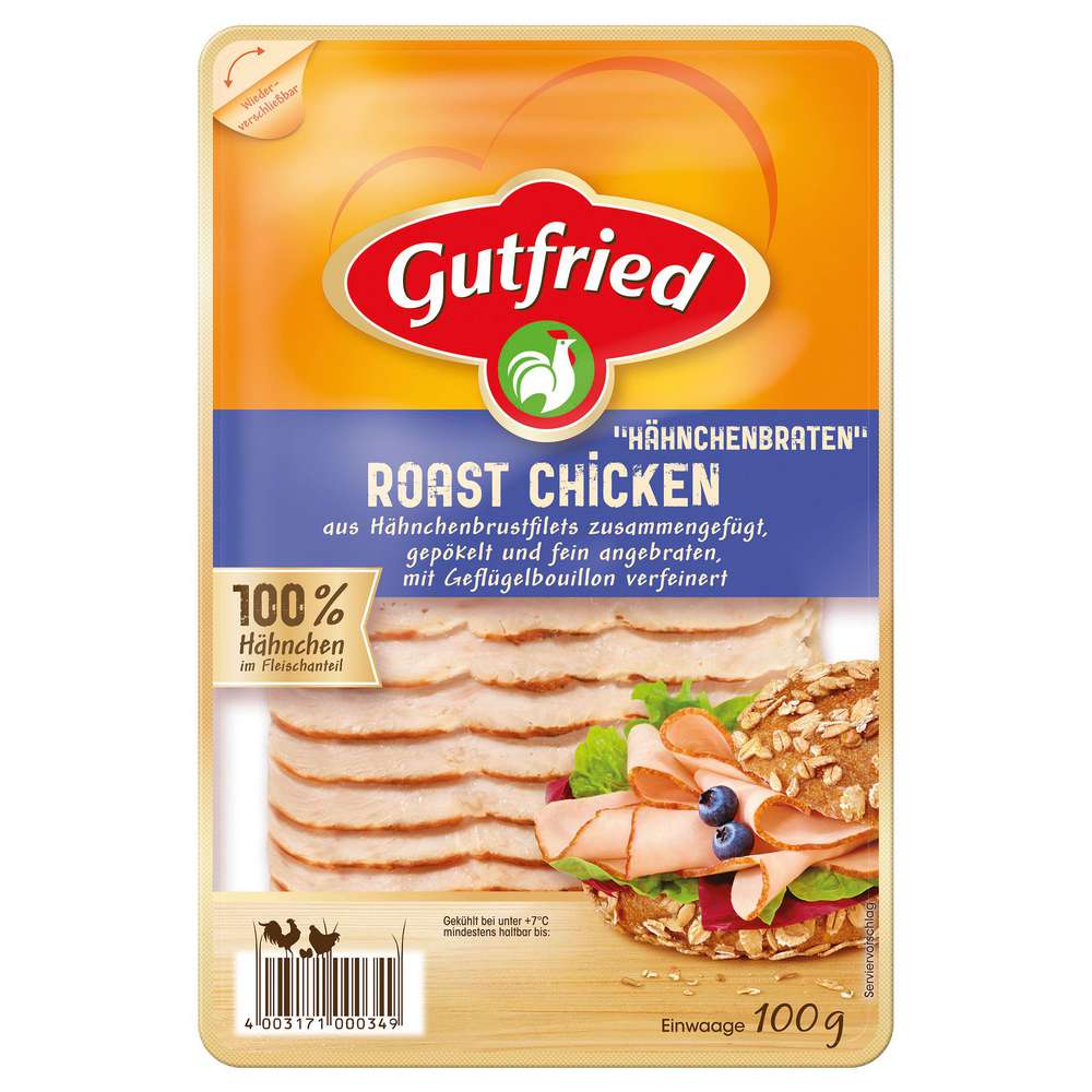 Produktabbildung Gutfried Hähnchenbraten Roast Chicken