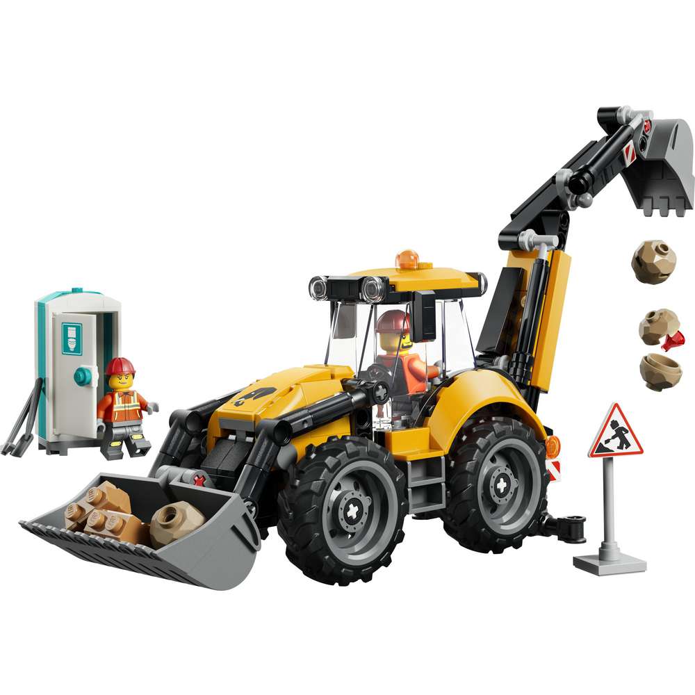 Produktabbildung Lego LEGO City Gelber Baggerlader 60480