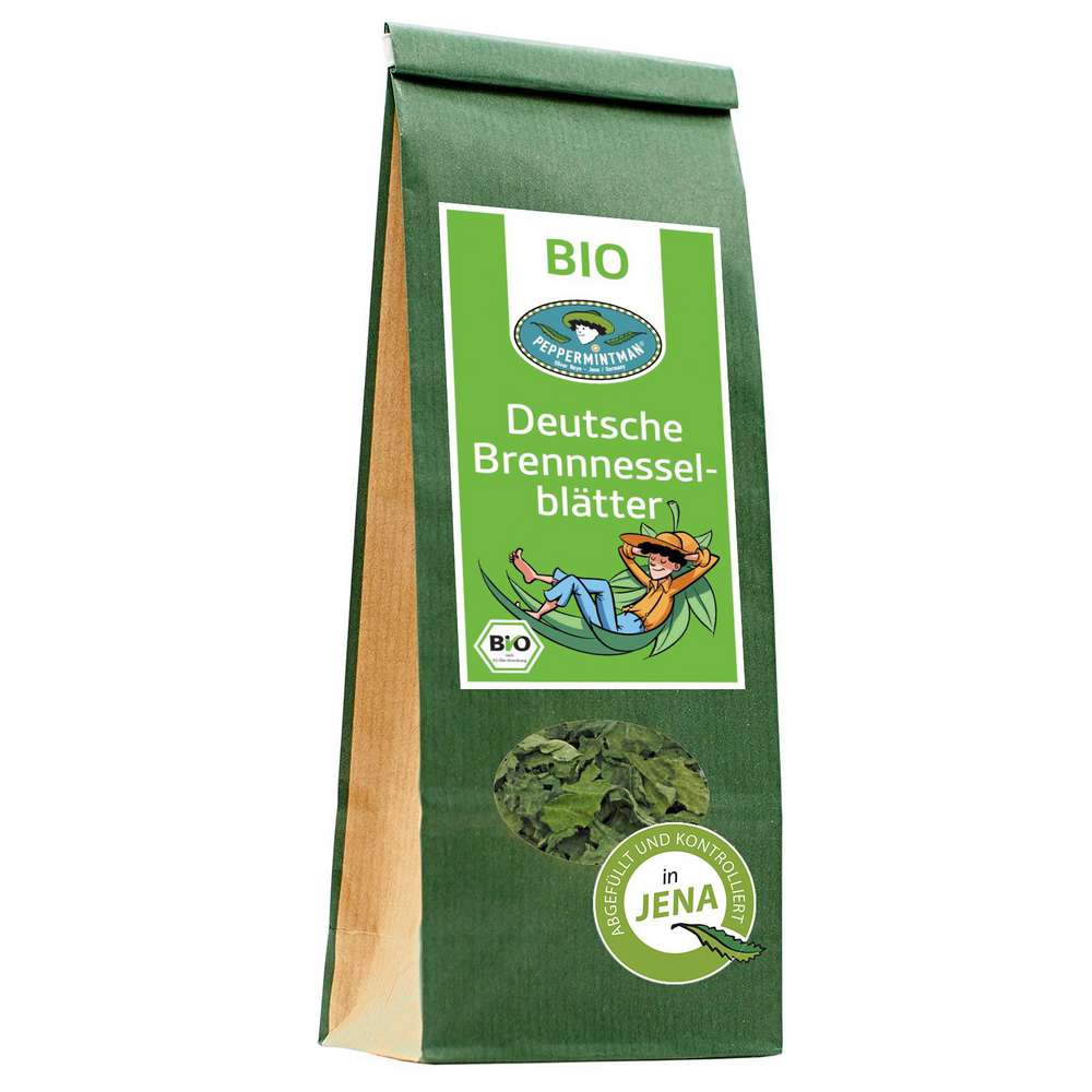 Produktabbildung Peppermintman Bio Tee Brennesselblätter