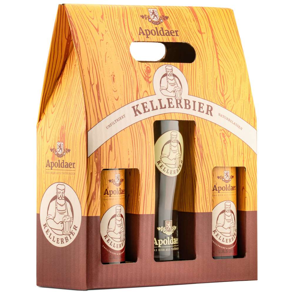Produktabbildung Apoldaer Geschenk-Set Kellerbier