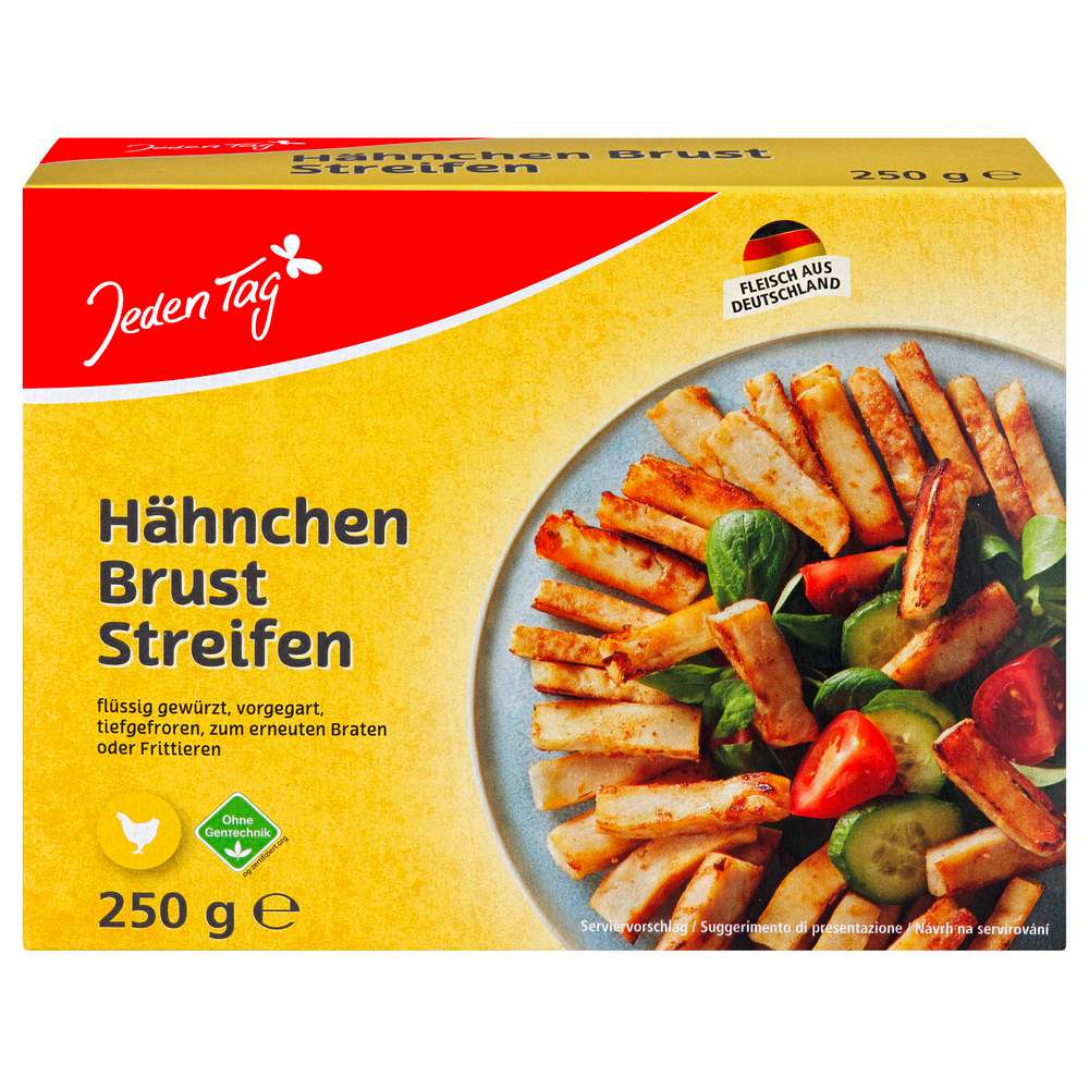 Produktabbildung Jeden Tag Hähnchenbruststreifen 