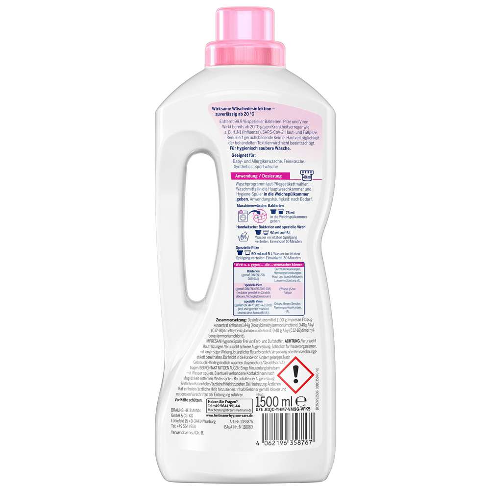 Produktabbildung IMPRESAN Hygienespüler Sensitiv