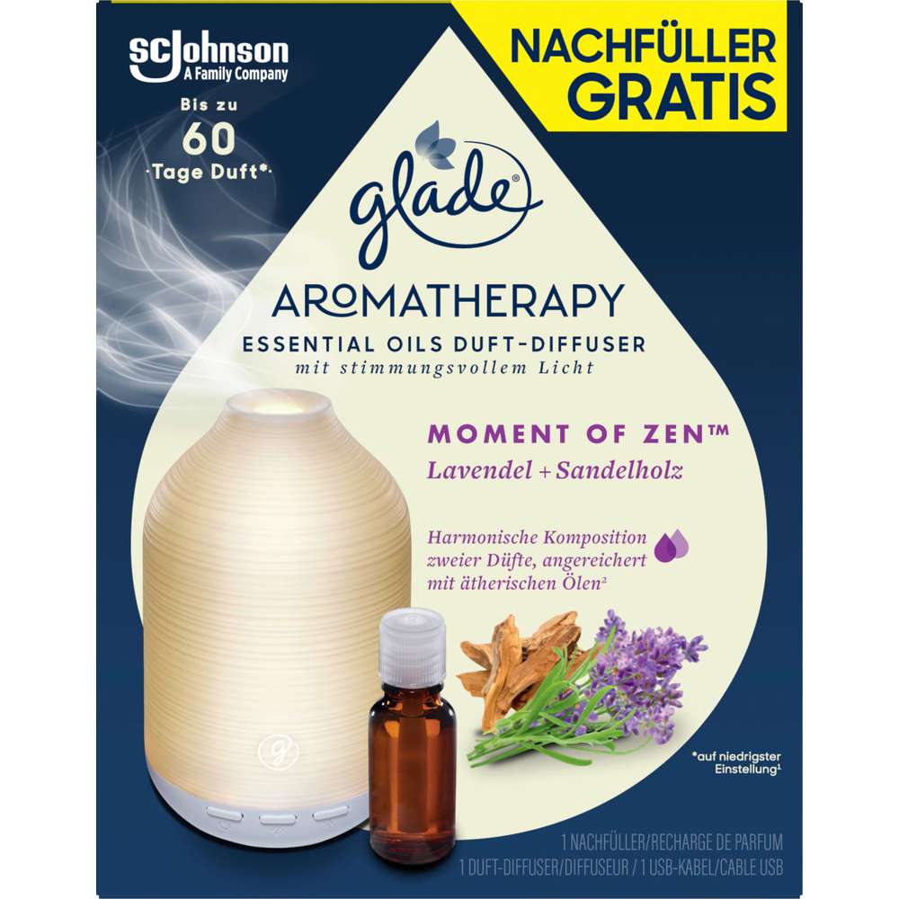 Produktabbildung Glade Duft-Diffuser Aromatherapy, Moment of Zen