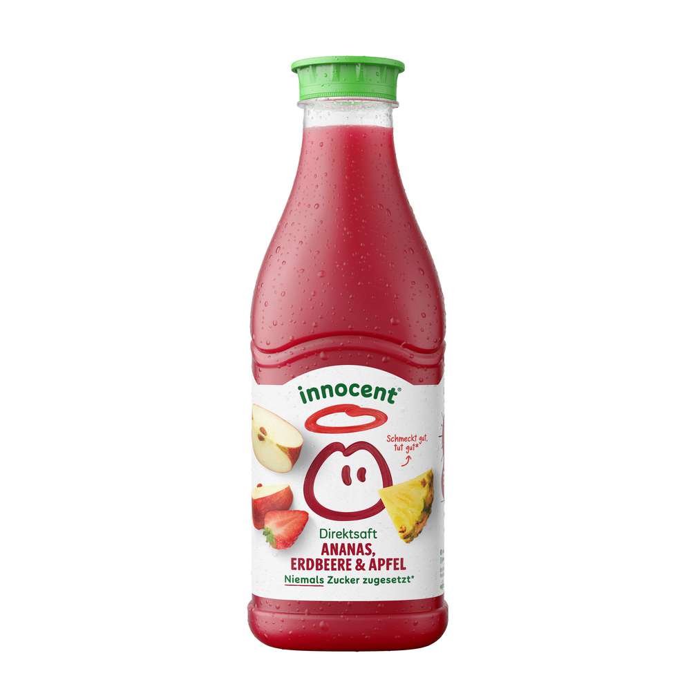 Produktabbildung innocent Smoothie Ananas, Erdbeere & Apfel