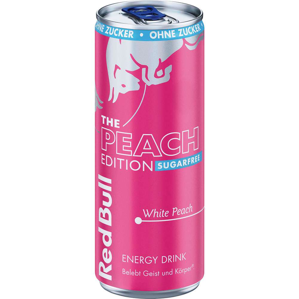 Produktabbildung Red Bull Energy Drink Summer Edition, White Peach zuckerfrei