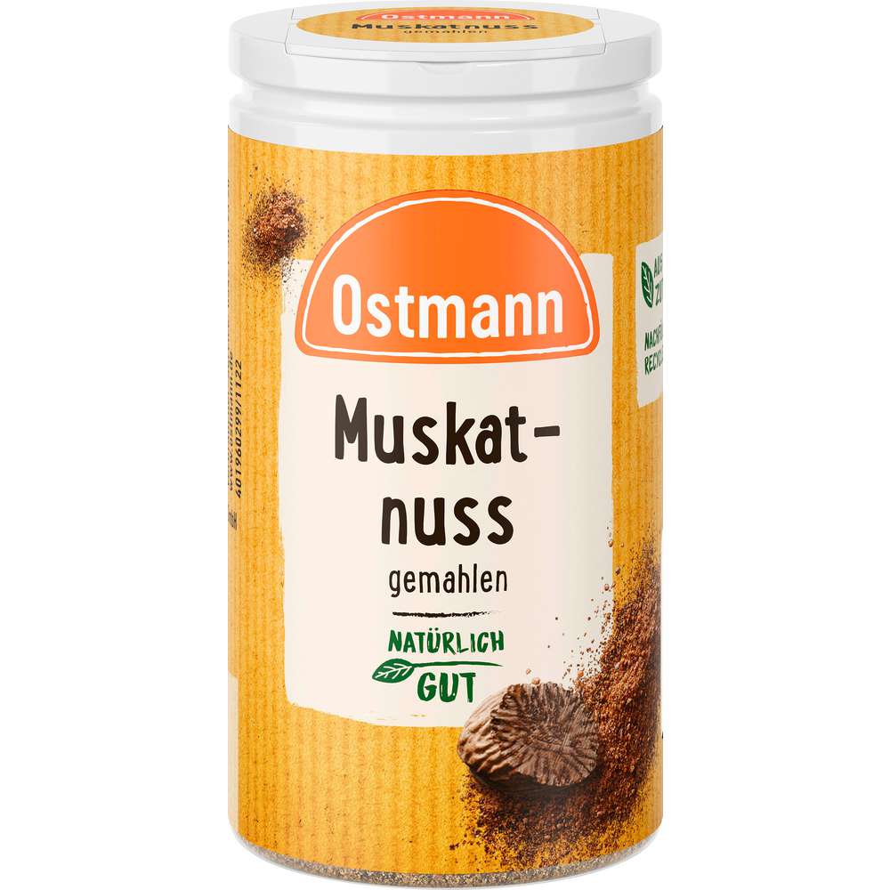 Produktabbildung Ostmann Muskatnuss, gemahlen