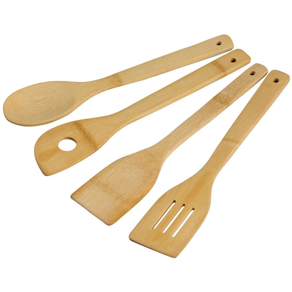 Produktabbildung Ligno Küchenhelfer-Set 4-teilig, Bambus