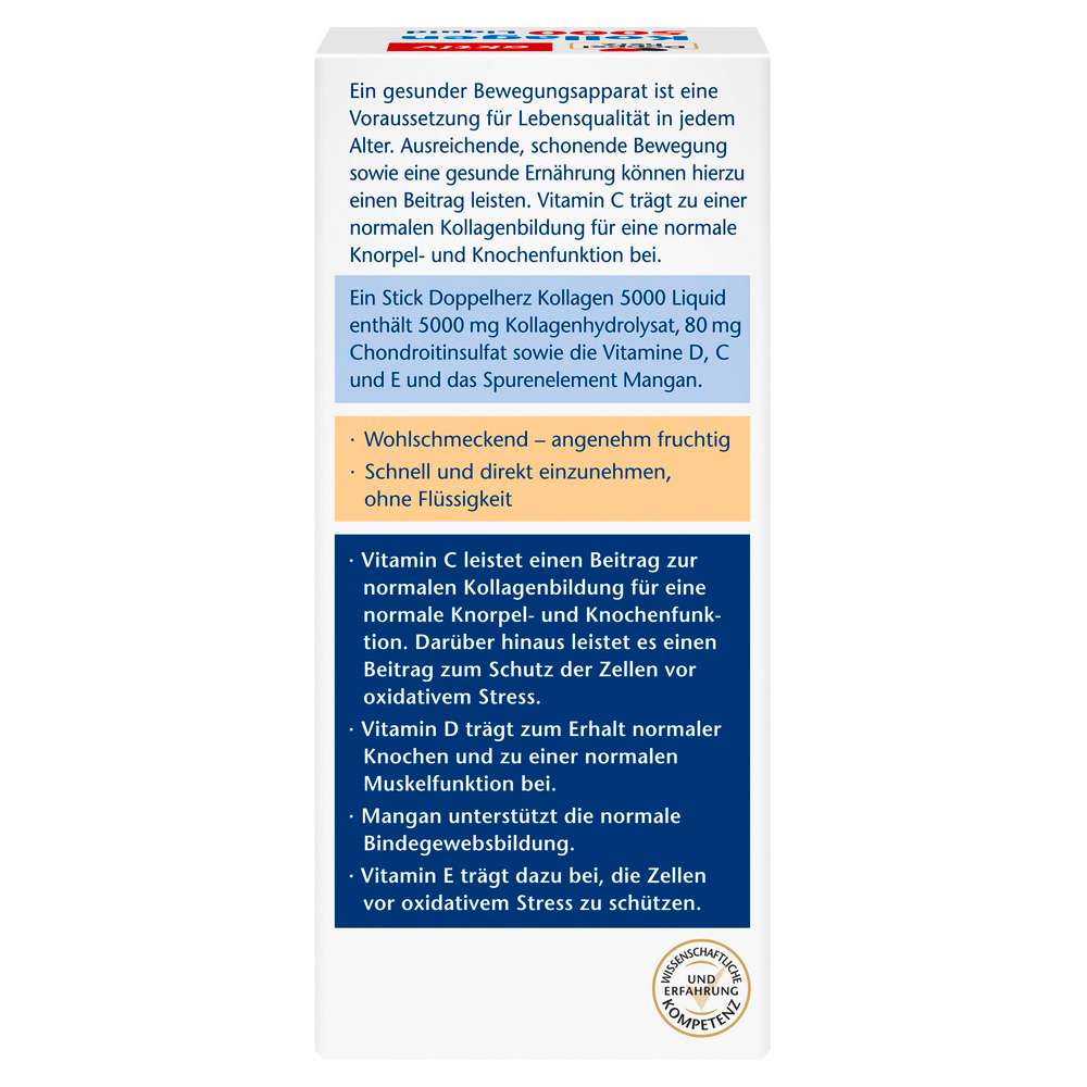 Produktabbildung Doppelherz Kollagen 5000 ,Liquid Sticks