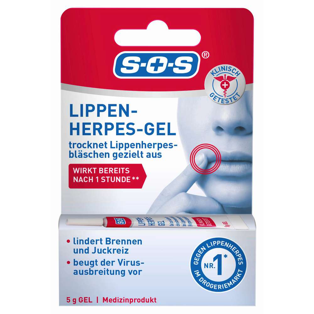 Produktabbildung SOS Lippenherpes Gel