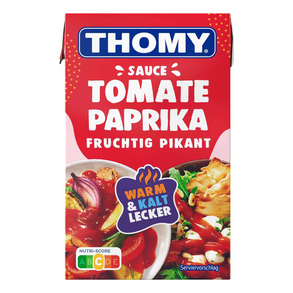 Produktabbildung Thomy Sauce Tomaten Paprika