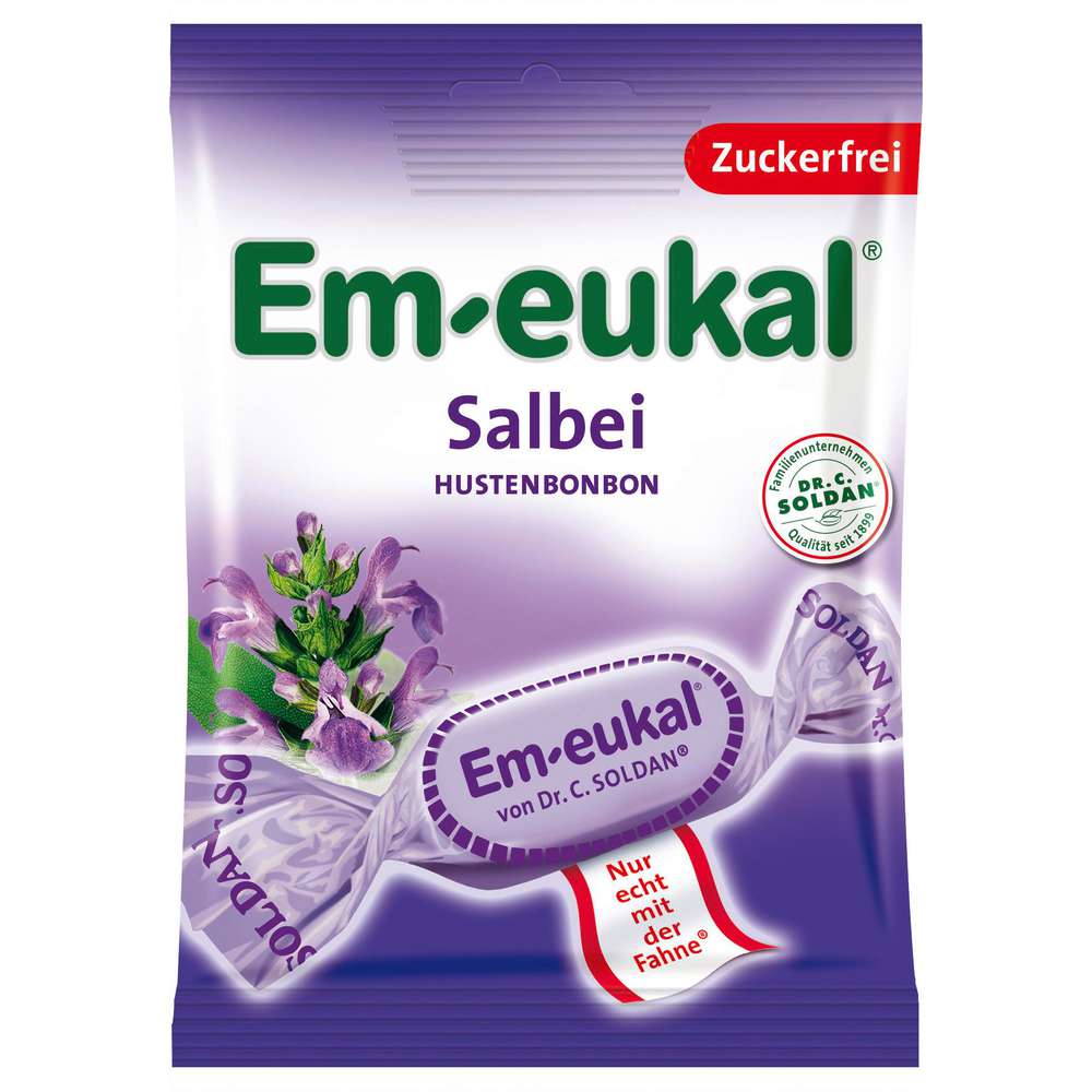 Produktabbildung Em-Eukal Salbei Bonbons