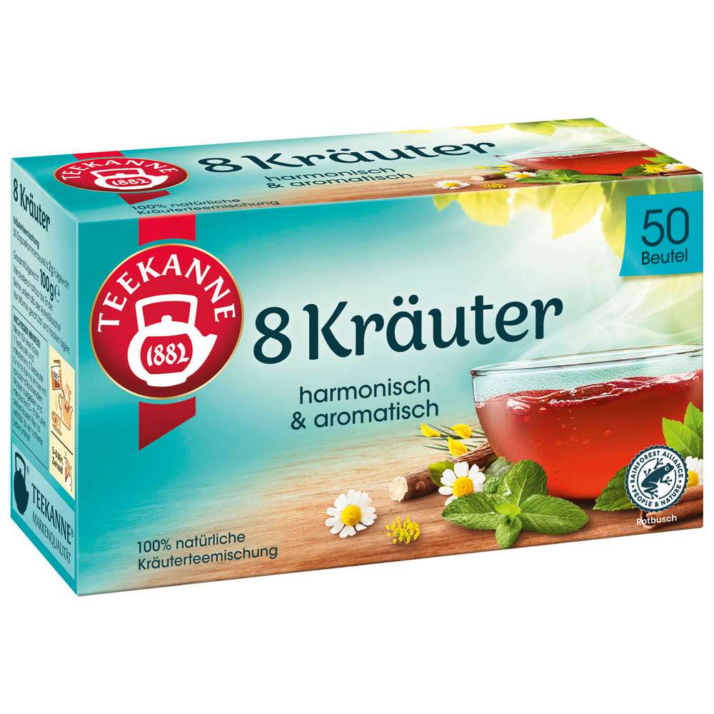 Produktabbildung Teekanne Kräutertee Wohltuende 8 Kräuter