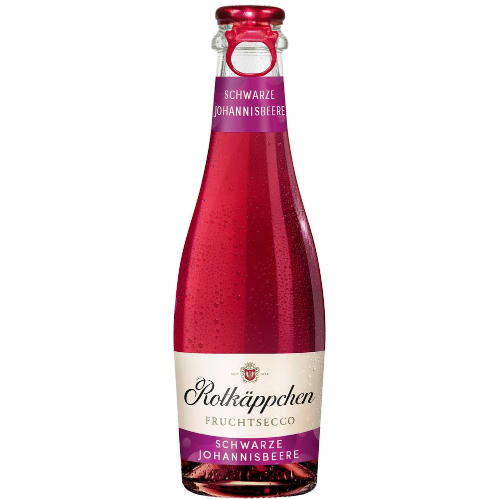 Produktabbildung Rotkäppchen Fruchtsecco Schwarze Johannisbeere, Piccolo 8%