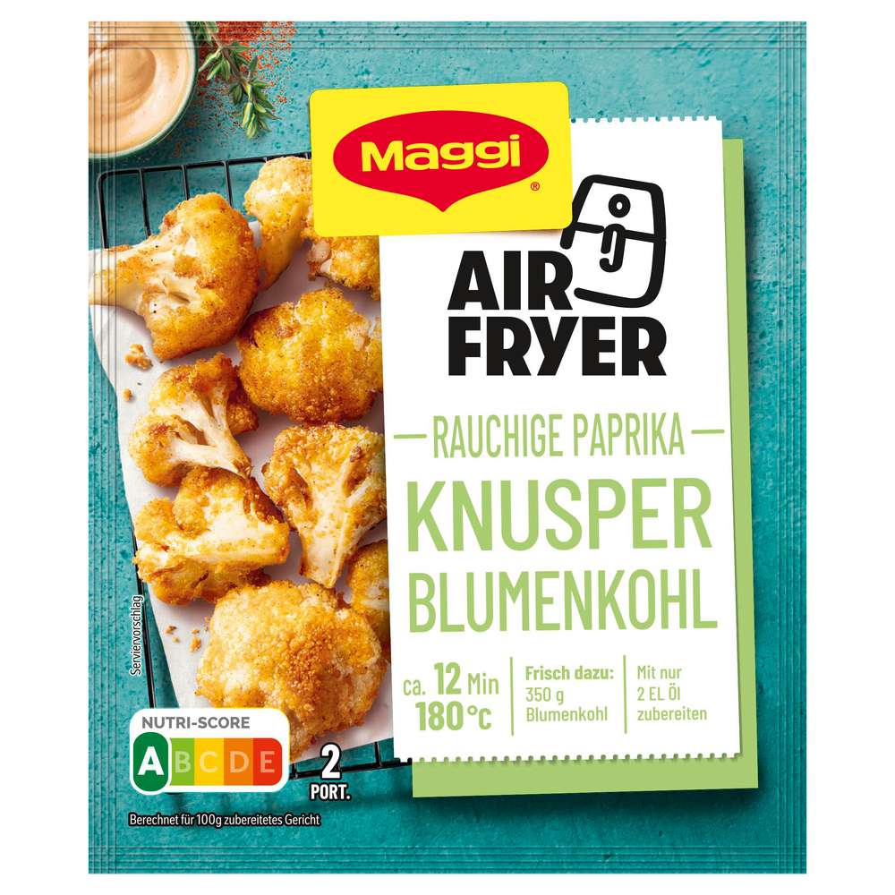 Produktabbildung Maggi Fix-Würzmischung Airfryer, Blumenkohl